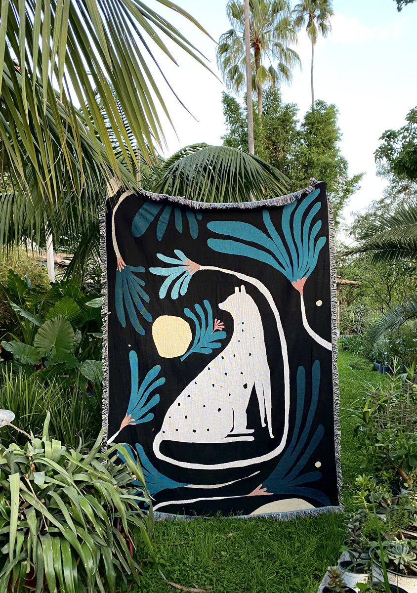 Soon I’ll be making new blankets. The one in the picture was a collection for slowdownstudios #art #textileart