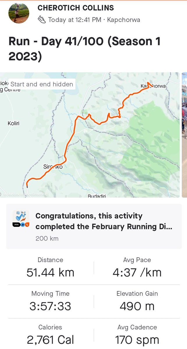 CheroCs14's tweet photo. From Kapchorwa to Kampala, decided to depart 4 hours before the taxi set off. Kapchorwa, Bulambuli, Sironko, ...The taxi reached me when I had reached this distance.
Some days are special in their own way. Over to you @ActivateUgandaL @teammatooke @gutsybunch https://t.co/pbomUpieIO