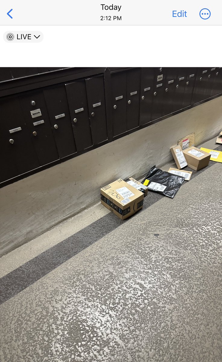 itsjulialee's tweet image. Does anyone else get anxiety over package deliveries? @FedEx delivered my package, sent a blurry photo, and I haven’t seen it… #fedex #lostpackage #missingpackage
