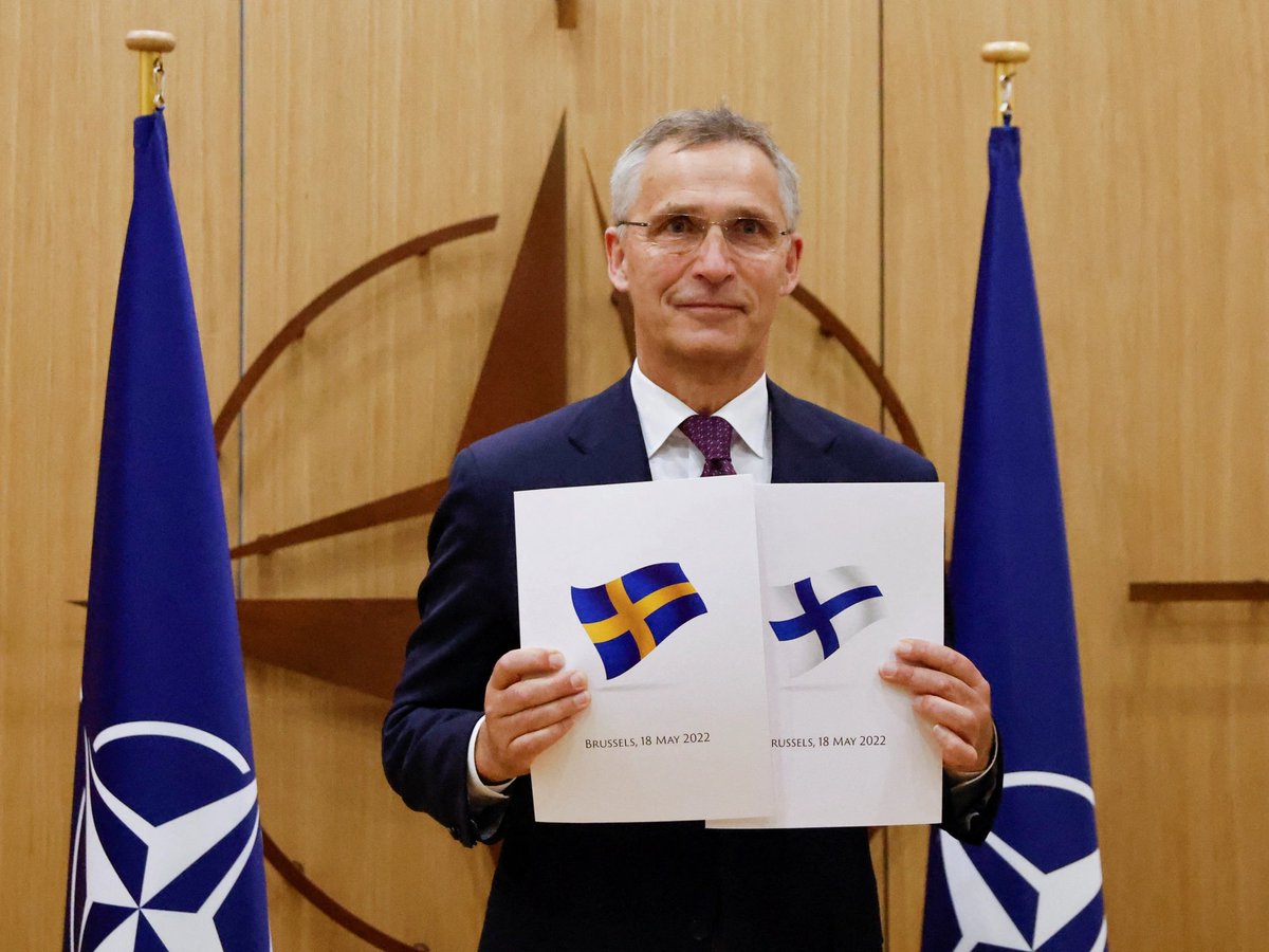 #Finland's parliamentary groups signaled that they could ratify #NATO's founding treaty in the coming weeks, a key step that would put Helsinki on the path to NATO membership and leave neighboring #Sweden behind https://t.co/hlf0pkuNDj