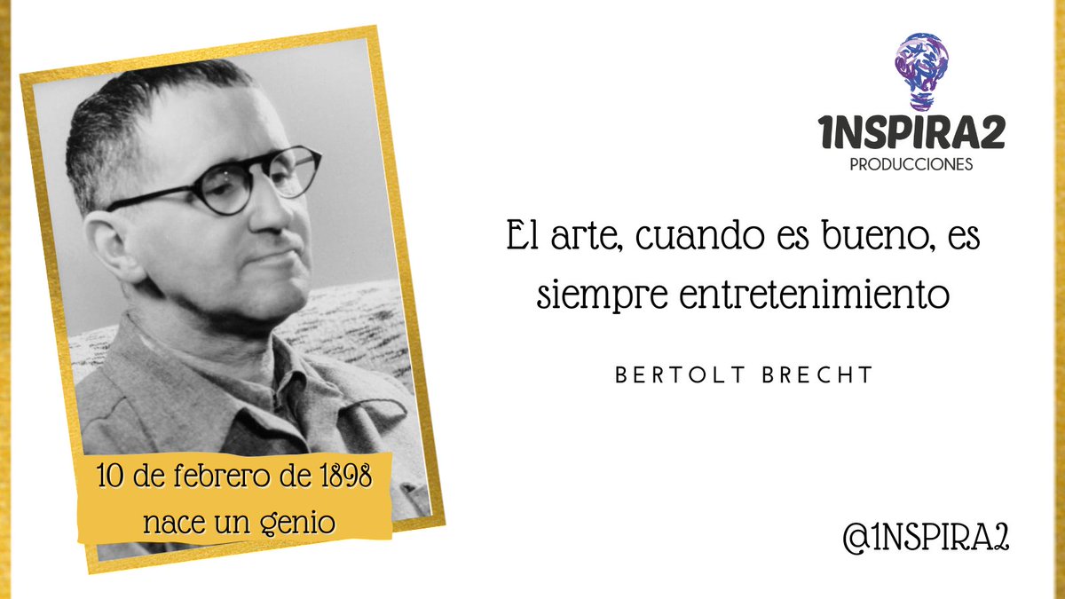 #BertoltBrecht #teatro #teather #Venezuela #teatroepico