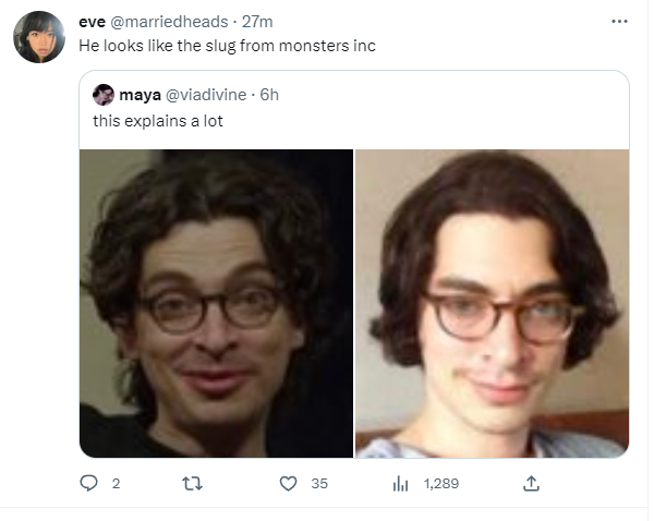 danksauce801's tweet photo. Seeing 17 year old girls who are not aware of the bit, unironically call @AdamFriedland a bug might be the funniest thing I have seen all year. https://t.co/LoYFV4lXkw