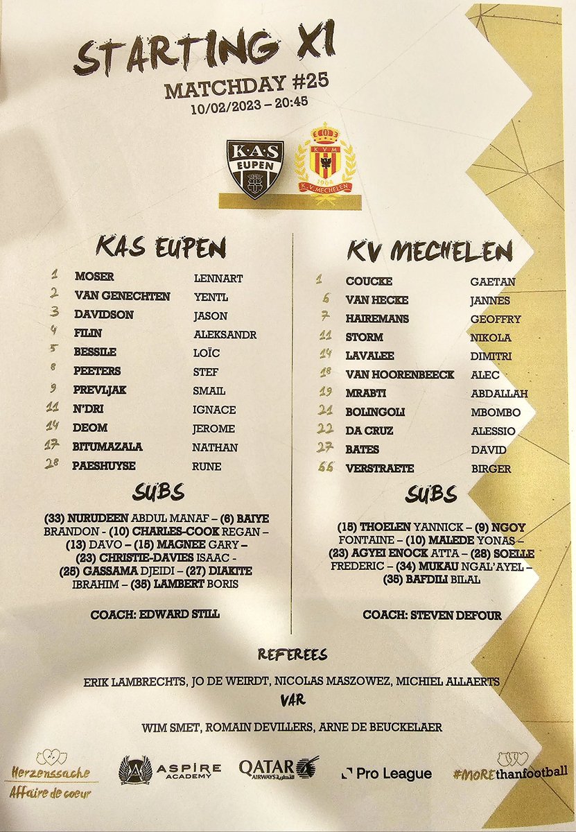 radioreflex's tweet image. Wedstrijdblad #kaseupen - #kvmechelen #eupkvm #jpl