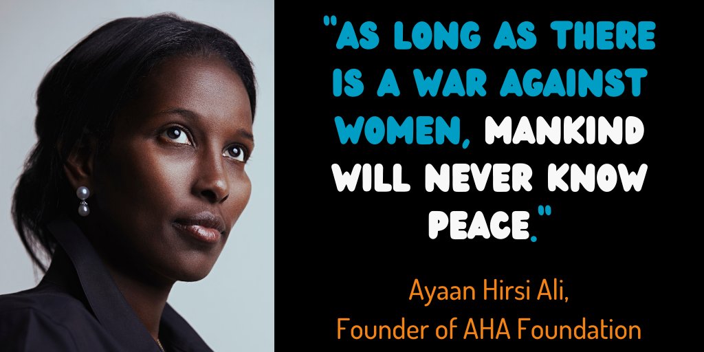 Gender-based violence hold us all back. We can and must END female genital mutilation, child & forced marriage, and honor violence. Let's work to create a world where women are valued and respected. Only then can we know true peace. #WomenRights #EndGenderBasedViolence #EndFGM