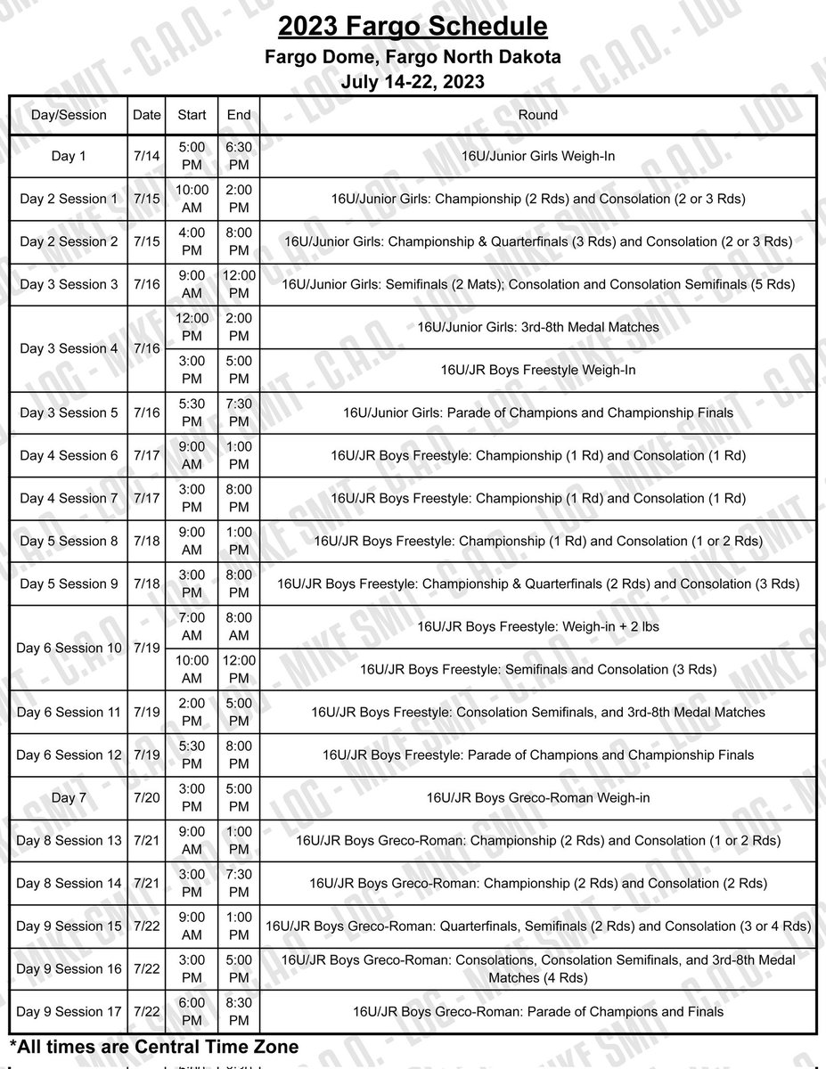 mikesmit49's tweet photo. Fargo schedule powered by @buckedup #DASBrandAmbassador #getbuckedup #daslabs #buckedupsupps https://t.co/SqyZefLQ22