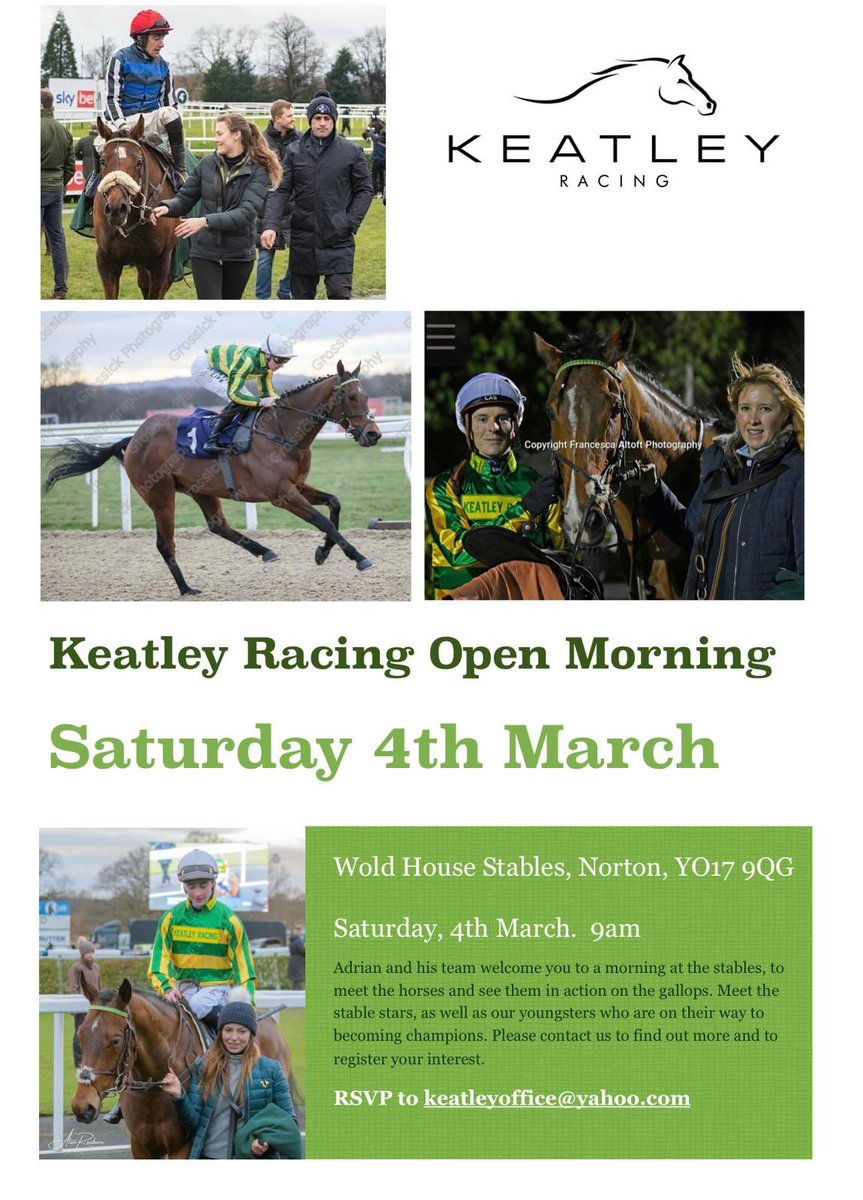 adrian_keatley's tweet image. Don’t miss having a close up with our recent winners from the past few months and some of new recruits for the up and coming flat season exciting times ahead #winners #FutureStars #2023NewYear