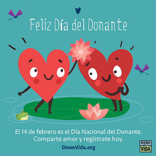 Hoy es el Día Nacional del Donante. ¡Usted puede salvar vidas! Regístrese para convertirse en donante de ojos, órganos y / o tejidos y salvar vidas. Visite: donatelife-nj.org #DiaNacionaldelDonante #UnNJmassaludable #Salvandovidas