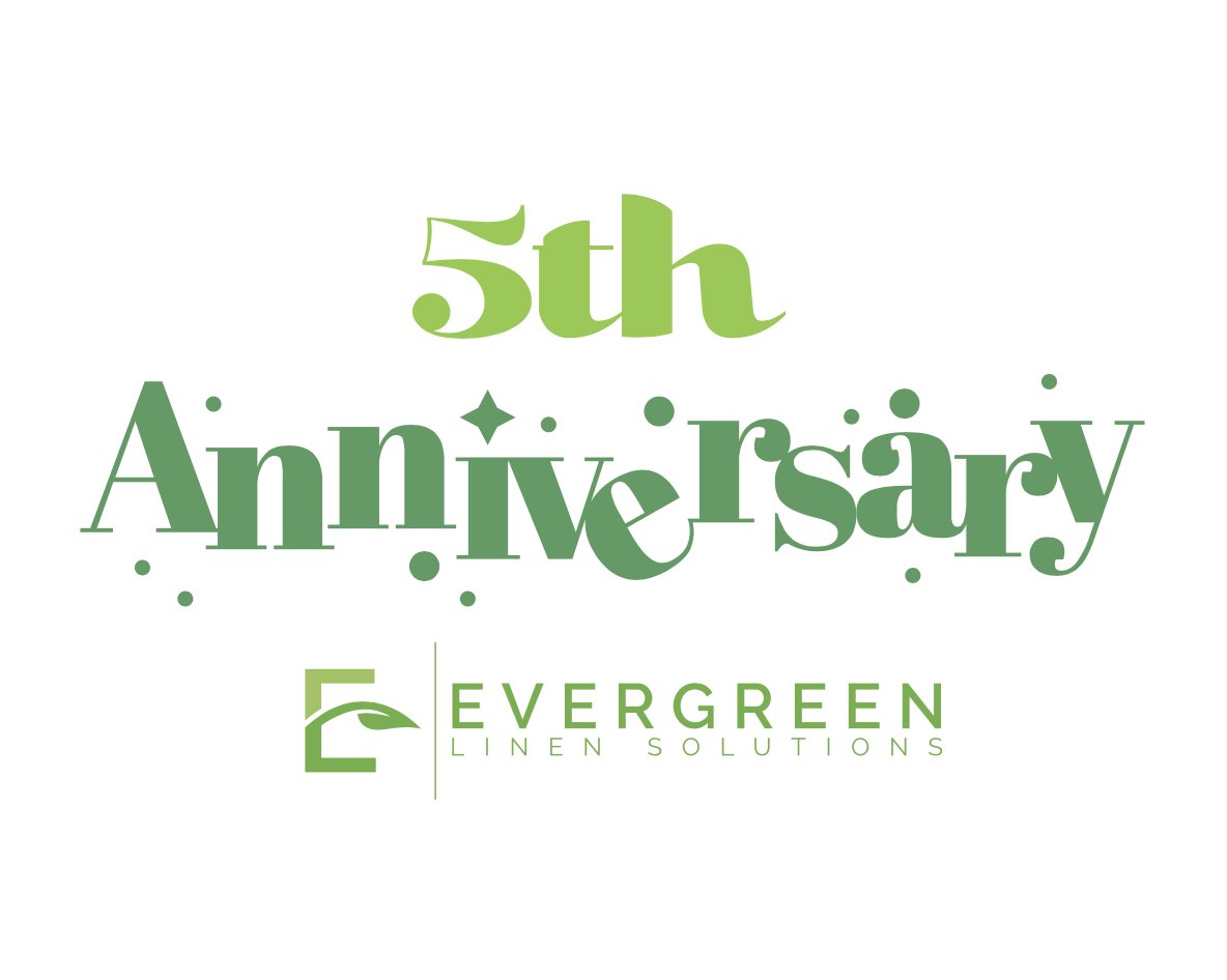Next week we are celebrating 5 years of providing top-notch linen solutions! Since EverGreen's initial operation opened in Oneonta, Alabama, we have expanded our reach across the Southeast. Thank you to all our customers and employees for playing their part in these last 5 years.