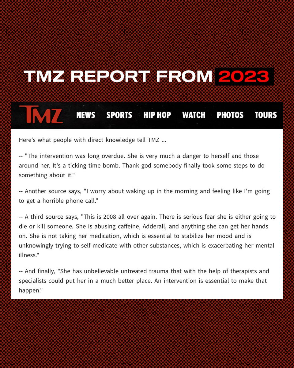 breatheheavycom's tweet photo. History repeating itself. TMZ is recycling the SAME narrative they ran with in 2007 &amp; 2008 when the conservatorship was first put into place. It poses the questions: who are their sources and why are they doing this? https://t.co/RKlZRsf1tj