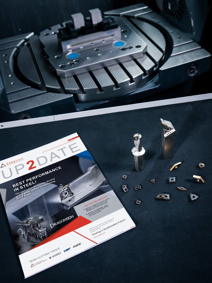 Ceratizit_Tools's tweet photo. The new UP2DATE catalogue is now available! 🙌
Pick up the brand-new issue today and stay up-to-date on the latest cutting tools.
➡️Download here: https://t.co/44vxdMnnWC
#ceratizit #teamcuttingstools #UP2DATE #highlightproducts #cnc #tools #machining #highlight https://t.co/iwdhzYtOVw