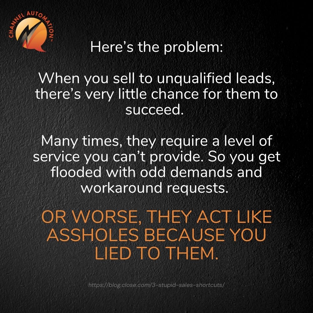 Channelautomate's tweet image. Let it sink in.

#leads
#sales
#ChannelAutomation