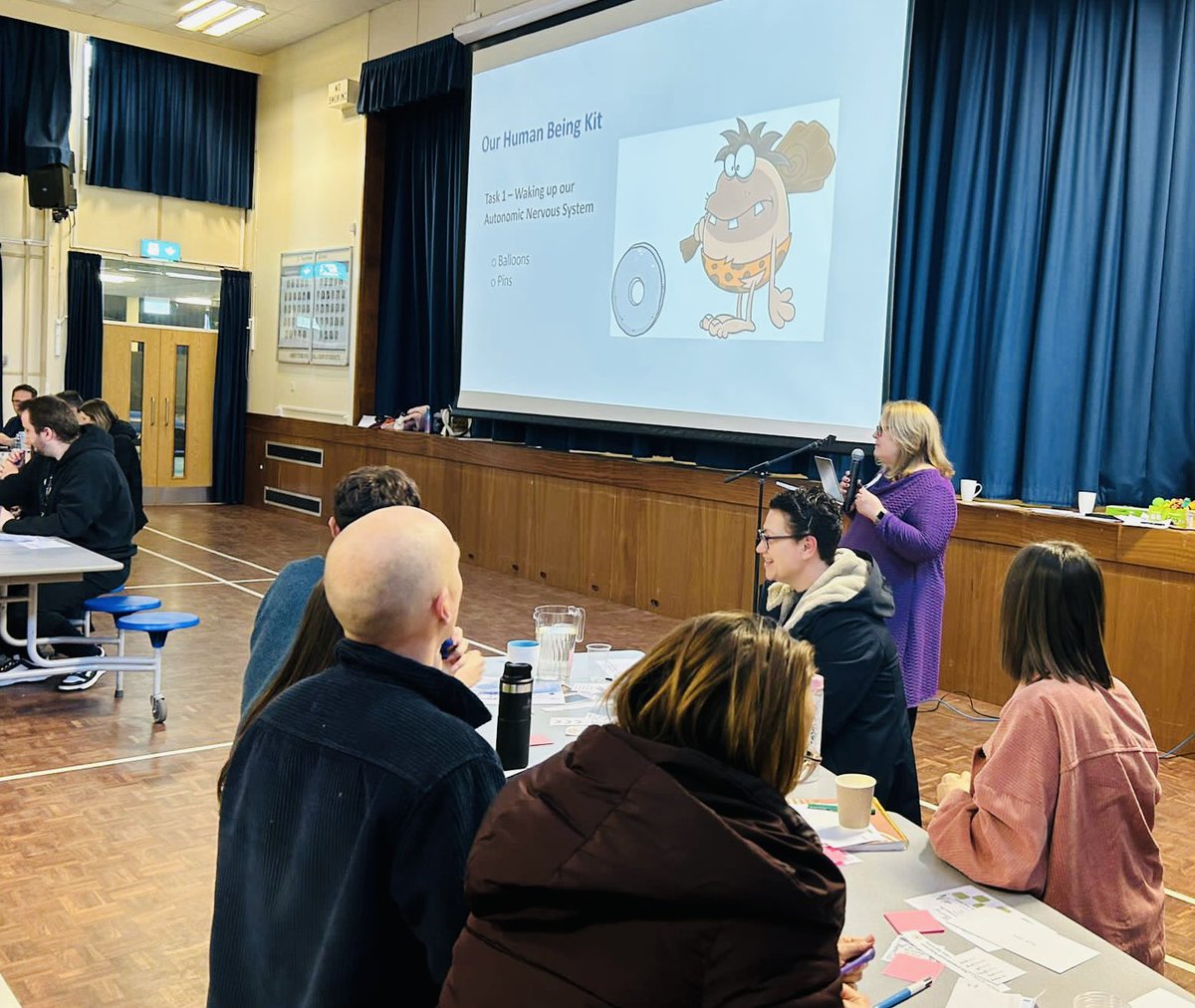 LauraConcar's tweet photo. Couldn’t have been prouder to be part of this team today! Time spent reminding staff of the impact they have, the importance of relationships and the need for self care. @MusharafAsghar you were inspirational! @TwynhamSchool @SadieAmey @ness_kc https://t.co/72OTgcWgIu