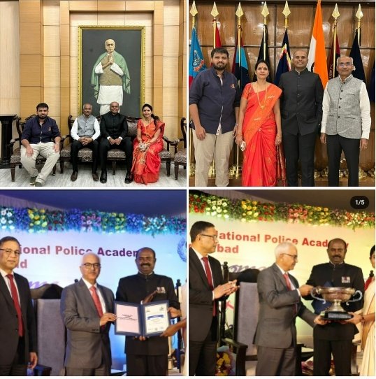 Shrikantgkwd's tweet photo. At #SVPNPA #Hyderabad was Organized Cultural program for the guests family members of #IPS #2020Batch #74RR who have arrived at the Academy for the passing out parade scheduled on 11th Feb.2023.Shri Ajay Kumar Bhalla, Union Home Secretary,is the chief guest for the evening. https://t.co/4mI5rqxbzc
