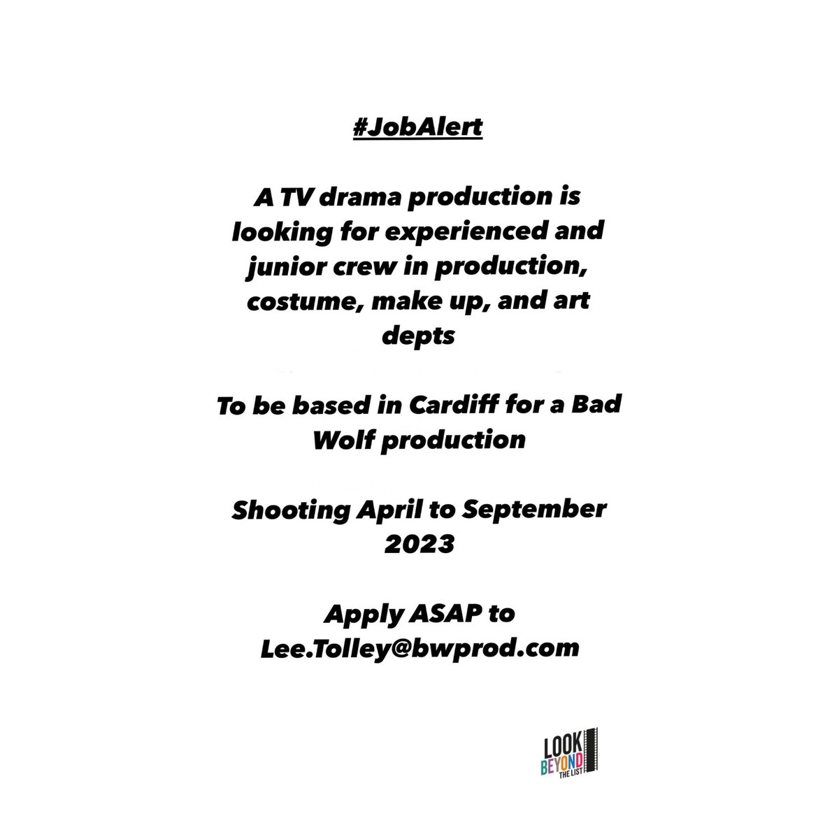 Look Beyond the List tweet media