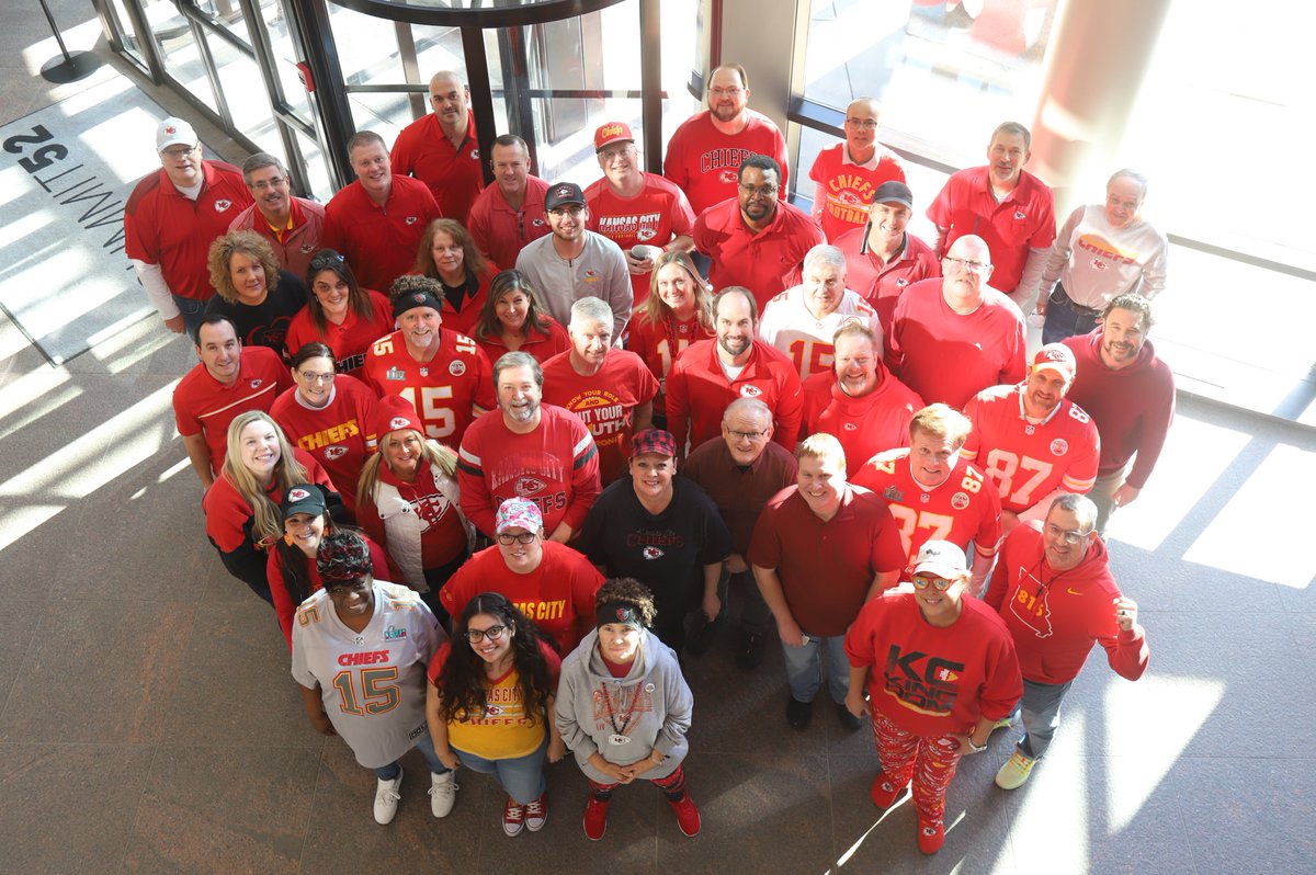 A SUPER Red Friday! Let's go Kansas City Chiefs! #iacintl #superbowl #chiefskingdom #kansascity #chiefs