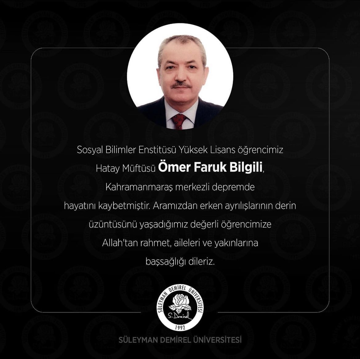 SDÜ Sosyal Bilimler Enstitüsü (@sdusosbilens) on Twitter photo 