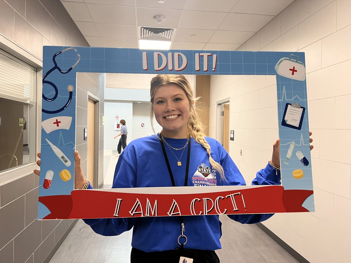 These students completed the first of many steps in their healthcare career journey. #PCT#EKG