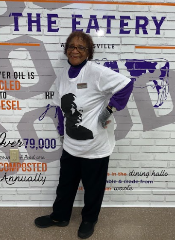 foodatue's tweet photo. Employee Appreciation Post -
Ms. Betty has been working with us for 53 years!! She is our Cashier in The Eatery. She loves greeting and interacting with our students. In her off time, she likes to read and spend time with her grandkids.
#EmployeeAppreciation #BHM #ChartwellsHE https://t.co/BCyKInwpqk