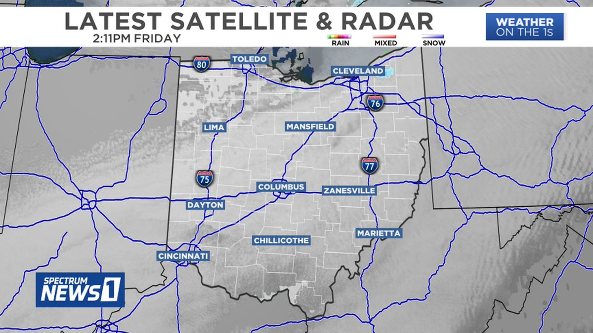 Spectrum News 1 OH on Twitter "RADAR ON THE 1s Here is the latest