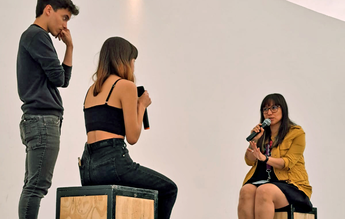 Hoy, en compañía de <a href="/rariasdelamora1/">Rodrigo Arias</a>, visitamos la @prepaquince para llevar a la comunidad estudiantil información sobre salud reproductiva y educación sexual a través del teatro foro "Ponte en mi lugar" de <a href="/teatronomada/">Teatro Nómada</a>. Seguimos trabajando, trabajando y trabajando.💜