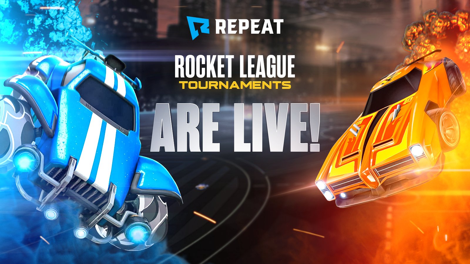 Rocket League Tournaments Are Now Live on Repeat