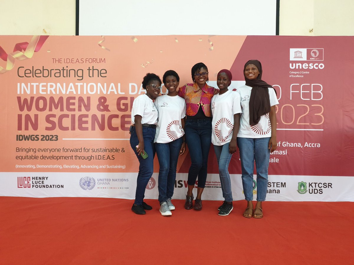 angela_tabiri's tweet photo. Happy International Day of Women and Girls in Science. Today, we celebrate women and girls in science across the world. Today, I spotlight phenomenal women and girls in science. In frame one is Doris Agbevivi, Lead Project Coordinator, Drive Electric Initiative-Ghana (DEI-Gh)... https://t.co/sCMtXtmh83