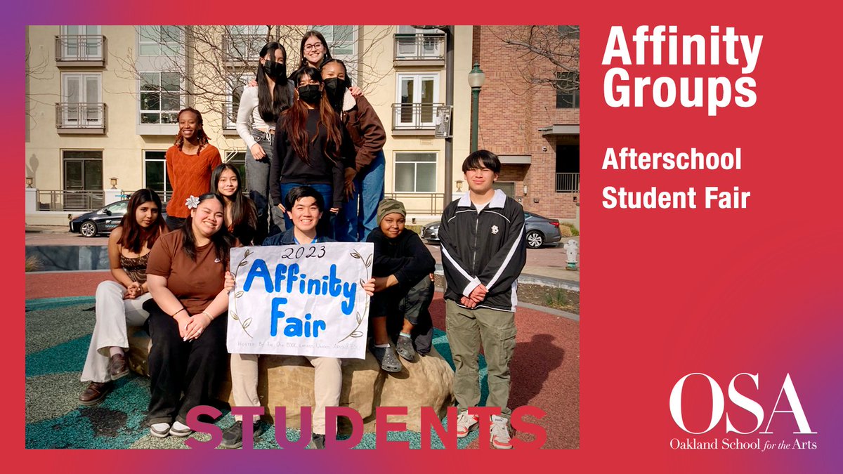 Huge shoutout to our student Affinity groups and our JEDI coordinator Kala Stepter for hosting the 2023 Affinity Fair last Friday at the Uptown Art Park. The event was a huge success for our student body and we love the way everyone came together in community!