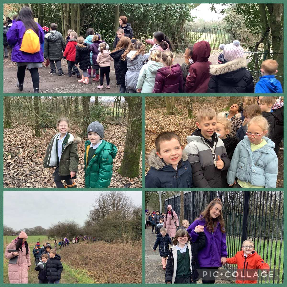 This morning, Year 1 joined Year 3 as the whole school set off for a walk in the woods to look after our mental health and well-being. We connected with new people and asked them questions to get to know each other better!🌳🍂🪵🐿 #childrensmentalhealthweek2023 #sjsbmh #sjsbsmsc