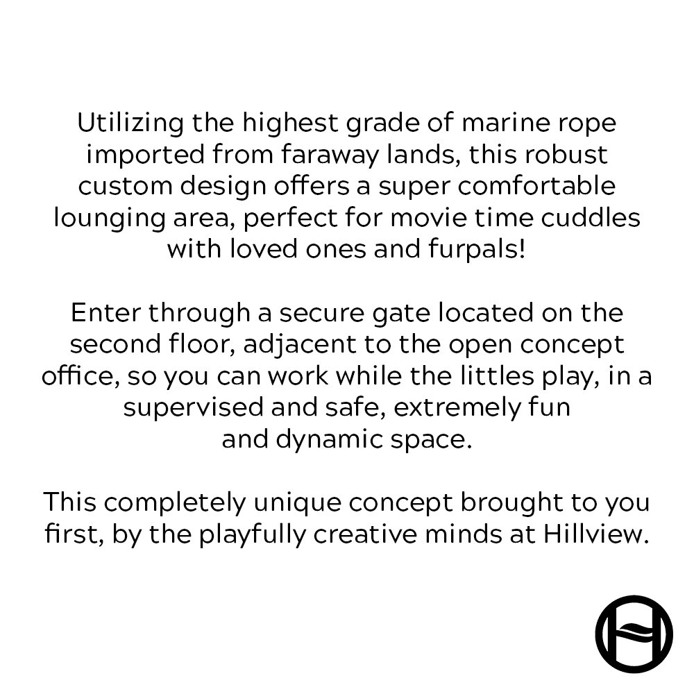 HillviewYEG's tweet photo. Ta Da! Here's something we're almost certain you've never seen before...
A hammock floor!
#anyhomeanywhere #HowWeHillview #JagareRidge #homevision #yegcustomhomebuilder #customfeatures #finehomebuilding #interiors123 https://t.co/EpVfOKwS9M