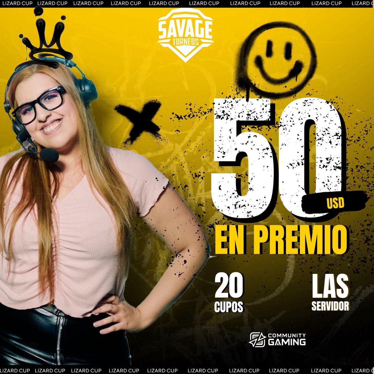 Este 25 de Febrero a las 17:00hs, no te lo pierdas el primer torneo de TheLizardQueen edición Wild Rift con $50USD de premio al ganador. 🤑
Apoya a tu equipo favorito o al competitivo de Wild Rift en twitch.tv/TheLizardQueen…  communitygaming.io/es/tournament/… 
#WildRift #LoL
Ayuden con RT