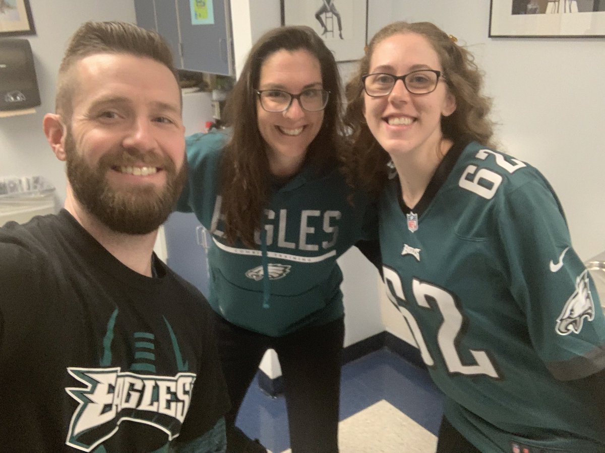 Some Eagles Spirit in school today ahead of the big game!!  #FlyEaglesFly <a href="/MsSaraBrewer/">Sara Brewer (she/her/hers)</a>