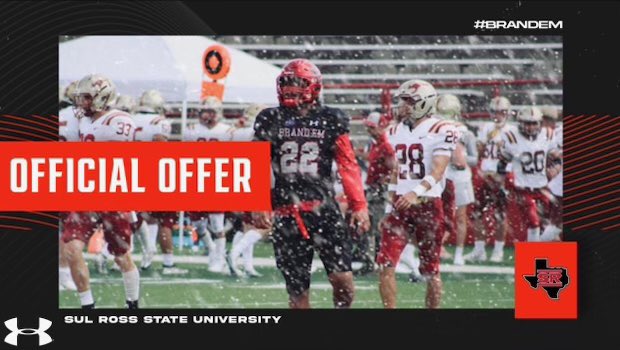 blessed to receive my 4th offer from <a href="/SRSUFootball/">Sul Ross Football</a>  <a href="/CoachHarmening/">Kurt Harmening</a>