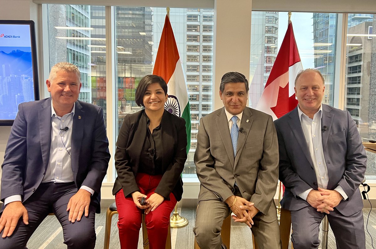 CanadaIndiaBiz's tweet image. The BC-India Partnership Summit took place in-person for the first time in 3 years. Leaders from business &amp;amp; gov't came together to explore opportunities for collaboration &amp;amp; innovation between Canada &amp;amp; India. Thank you to @KPMG, @AirCanada, @GAC_Corporate, @Fasken, @ICICIBank