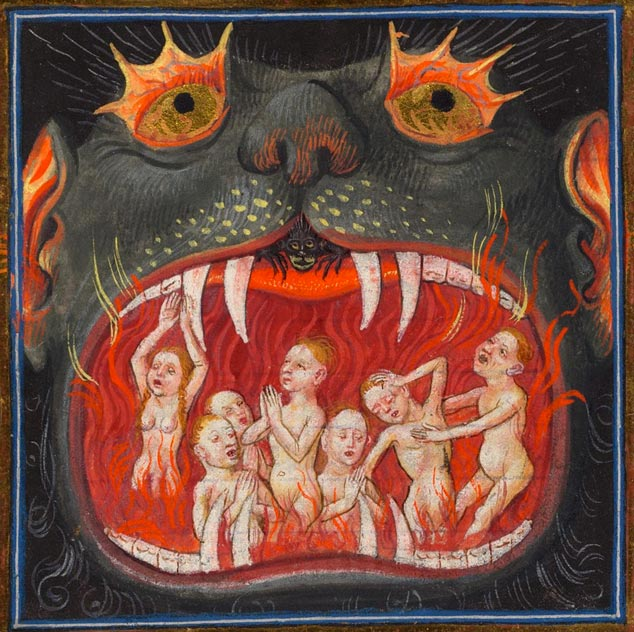 in hell, germany, 1461
