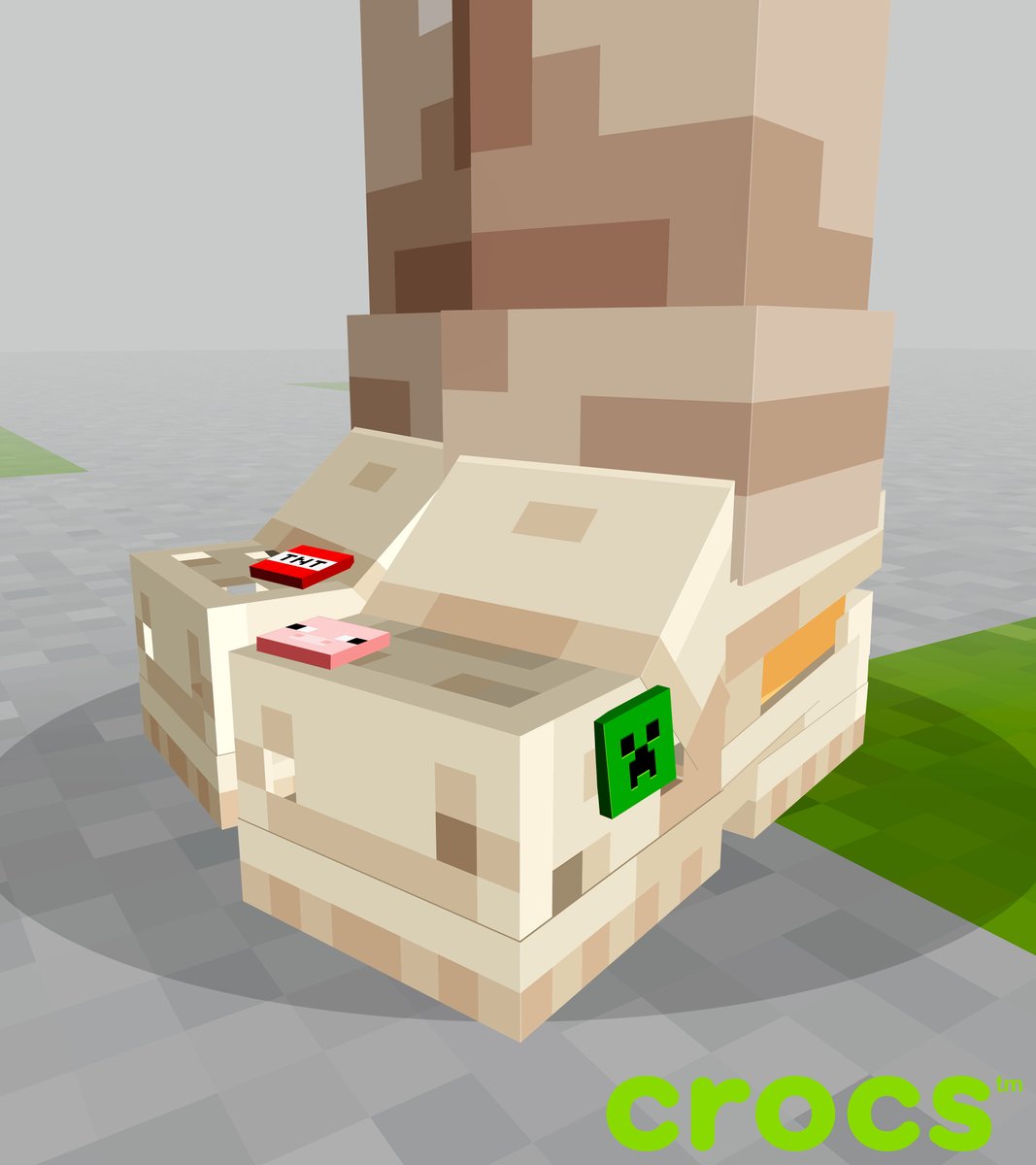 Are you bothered? 🫢 Because I loved it and I already secured my crocs model! Look how beautiful!🤩

And you? Are you already on top of @minecraft's partnership with @crocs? 🫶    

#MinecraftxCrocs #minecraft #crocs #marketplaceminecraft #respn