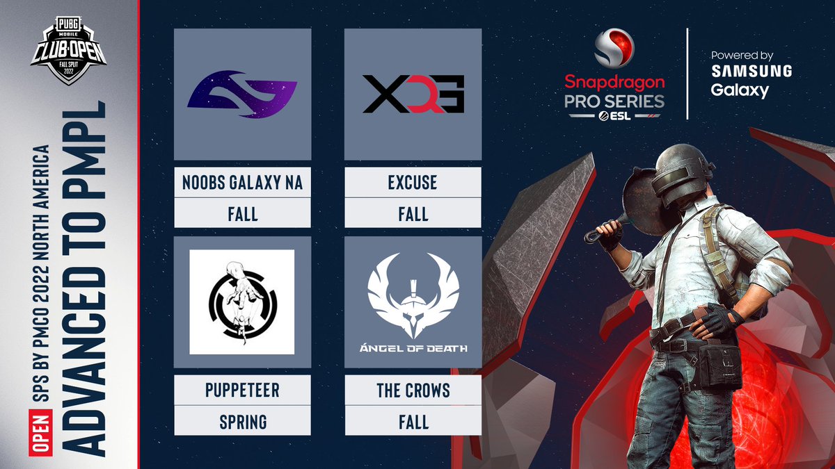 📣 [NA] Remember them? It feels like it was just yesterday! The 4 teams to go from #SnapdragonProSeries by #PMCO2022 all the way to the 2023 Pro League! 🔥

<a href="/EsportsPUBGM/">PUBG MOBILE Esports</a>