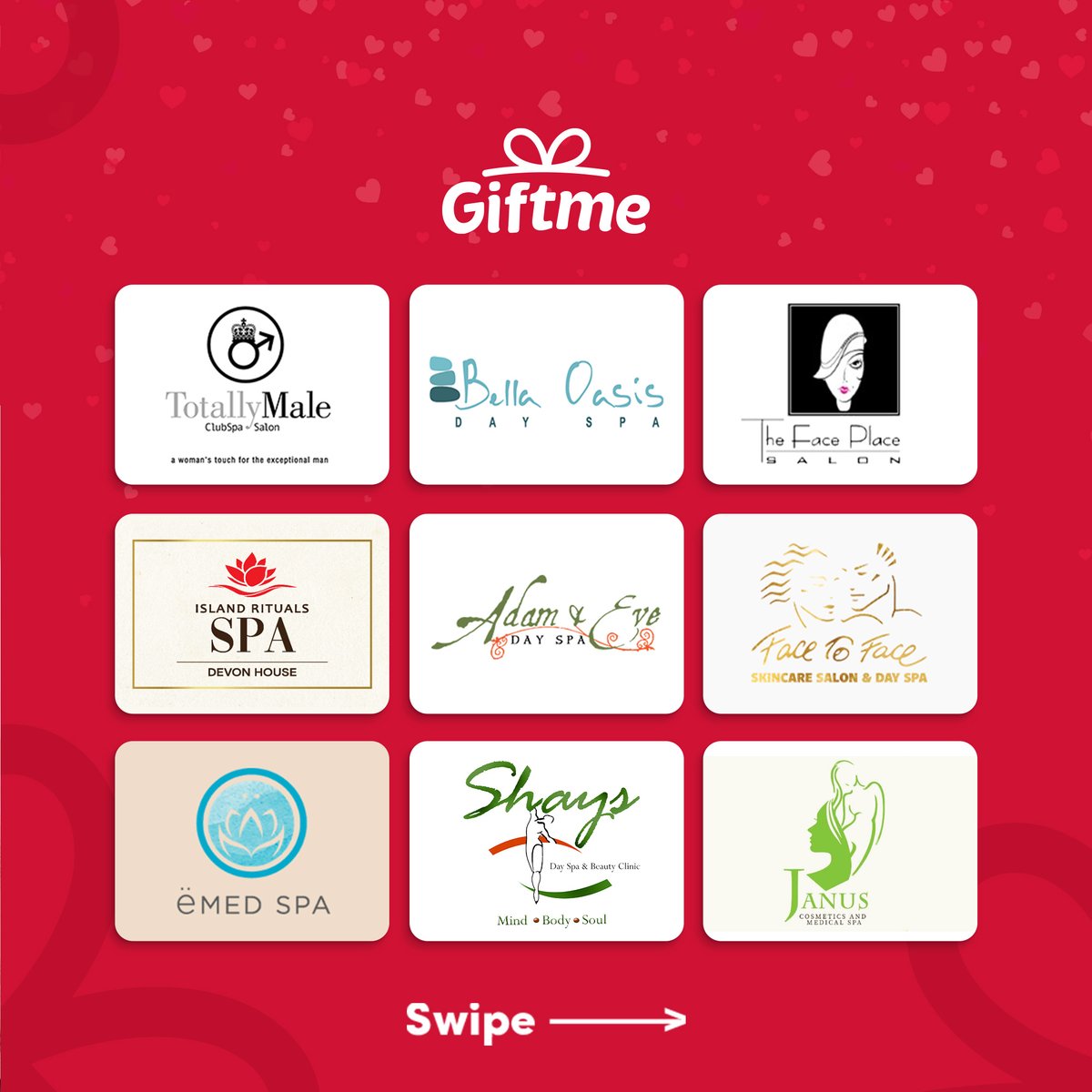 shopgiftme's tweet photo. Start  Valentine’s Day with a treat to a spa and breeze through it with ❤️  

Visit our website at https://t.co/aADFtn90Ey to check out our spas to make your Valentine have a relaxing day 😉

#ValentinesDay #giftme #giftideasjamaica #DigitalGiftCards #buyjamaican #jamaicangifts https://t.co/ZJ9qxEZT3O