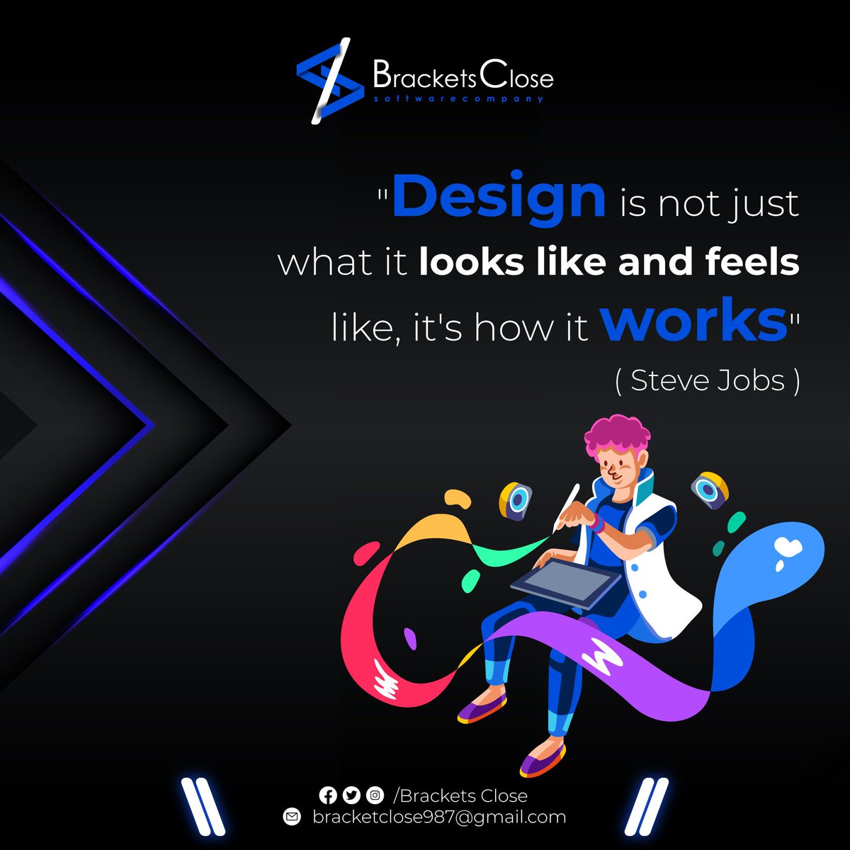 BracketsClose's tweet photo. Done your #webdesigning in Premium Quality, Book Your slots. Limited Offers. Use code:#BRACKETSCLOSE20 for 20% discount
#webdevelopment #webdesigner #JavaScriptLovers #csharp #SmallBusiness #openforbookings  
@TwitterRetweets
 #Trending #Retwet https://t.co/6AI8TNMl2l