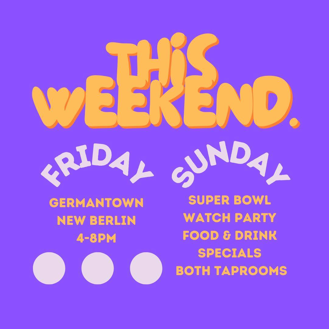 Tonight from 4-8pm, New Berlin is rolling up to our Germantown taproom in their groovy truck to sling Berlin-style Döner Kebab. On Sunday, we’ll be watching the Super Bowl, and we'll have some sick food and drink specials!

#superbowlnashville #superbowlparties #nashvillefoodie