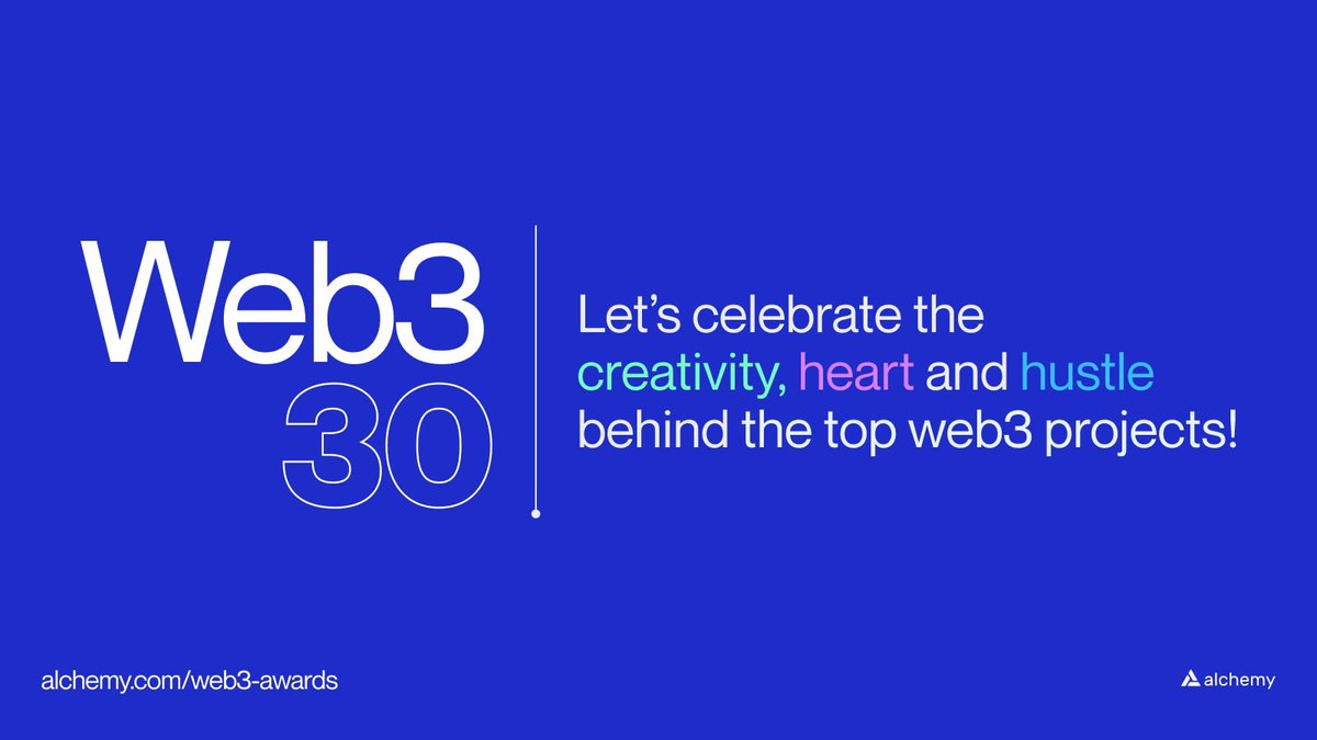 arbitrum's tweet photo. 💙🧡 Dear #Arbitrum community—Nominate your favourite ecosystem projects for the @AlchemyPlatform Web3 30 awards👇
https://t.co/RNVz1d1PPp https://t.co/IWXvaMTTGQ