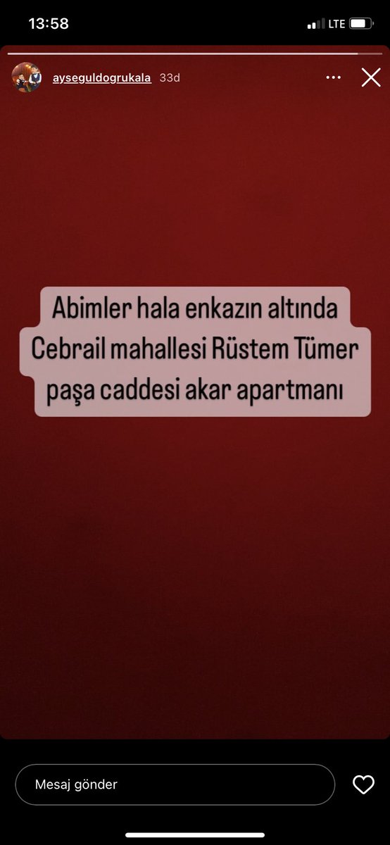 duyguisikmen's tweet photo. @ProfDemirtas Antakyada. 2 küçük çocukla birlikte arkadaşımın abisinin ailesi enkazda. 
Ses var ama henüz düzgün bir çalışma yok malesef :( https://t.co/LEkg4g8akW