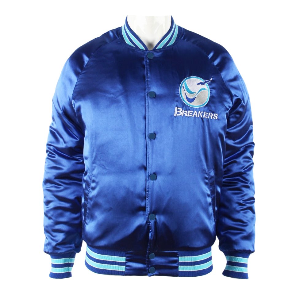 UsflShop's tweet photo. Available for preorder today! New Orleans Breakers sideline jacket.
#neworleansbreakers #usfl #bostonbreakers #portlandbreakers https://t.co/SXQnWjNaWr