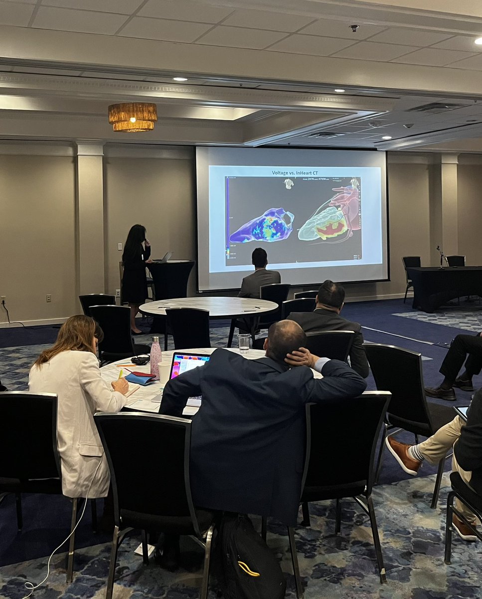 JRWinterfield's tweet photo. Current and former fellows @FergieLosiniec1 and @BadertscherPat making us @MUSC_EP proud during #VT_IEPC meeting today -- thanks to @hhuang123 @JDMossMD @utedrow @DrMatthewHyman @Davilandre and @AbbottCardio for a great discussion. https://t.co/giH49Lavc5