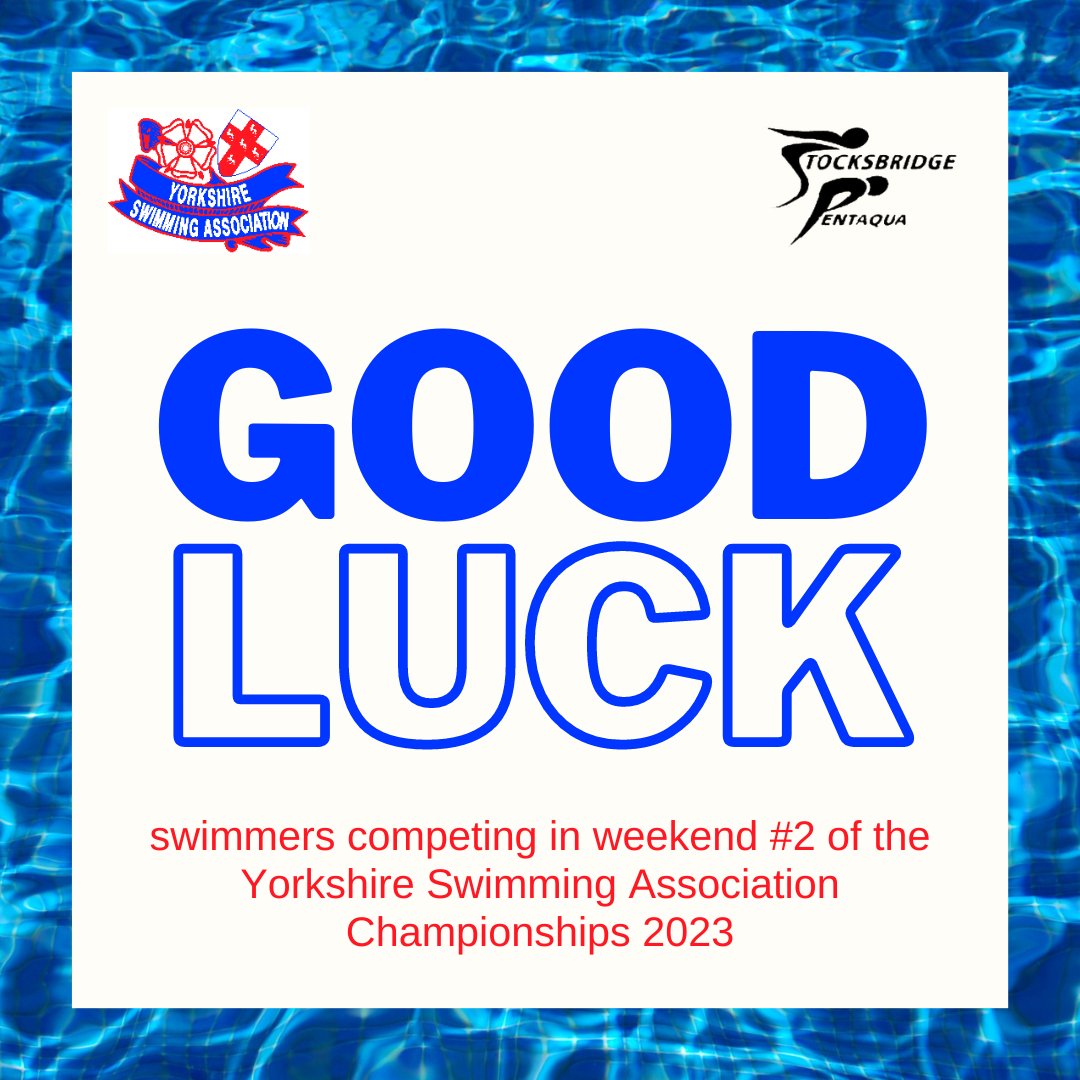 StocksPentaqua's tweet photo. Well done to our swimmers who took part in weekend #1 of the 2023 #YSA Championships last weekend. They achieved fantastic results with 14 top-ten placings. Special congrats go to Ursula C who became Yorkshire Champion in 3 events!

Good luck to everyone taking part this weekend! https://t.co/aGkZg7I5X0