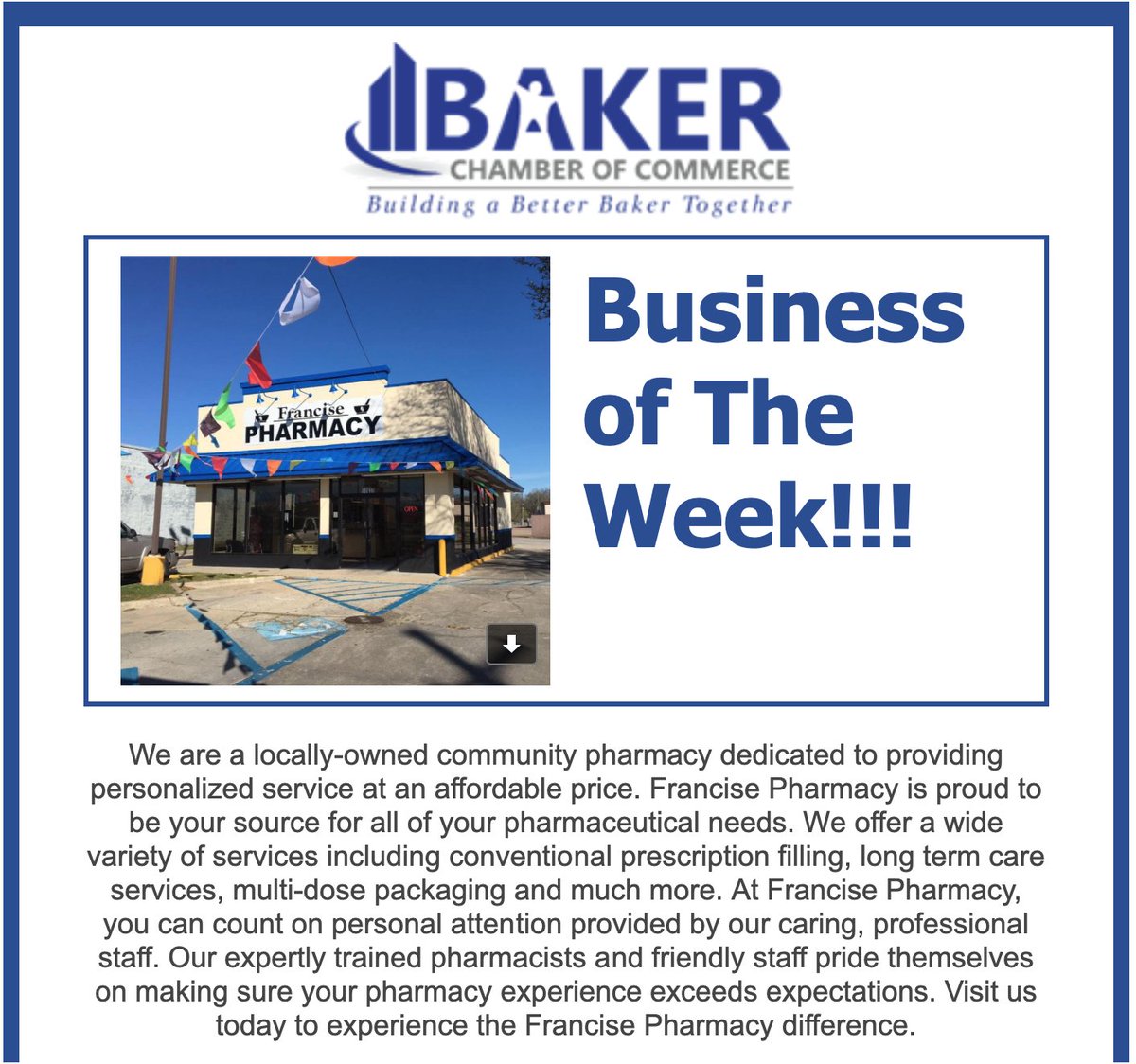 BakerCommerce's tweet image. Business Of The Week!!
