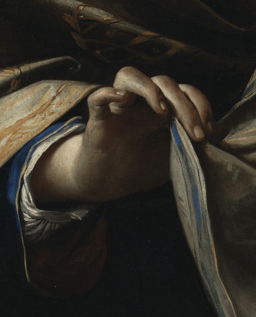 solisolsoli's tweet image. Saint Veronica, 1652-53, by Mattia Preti