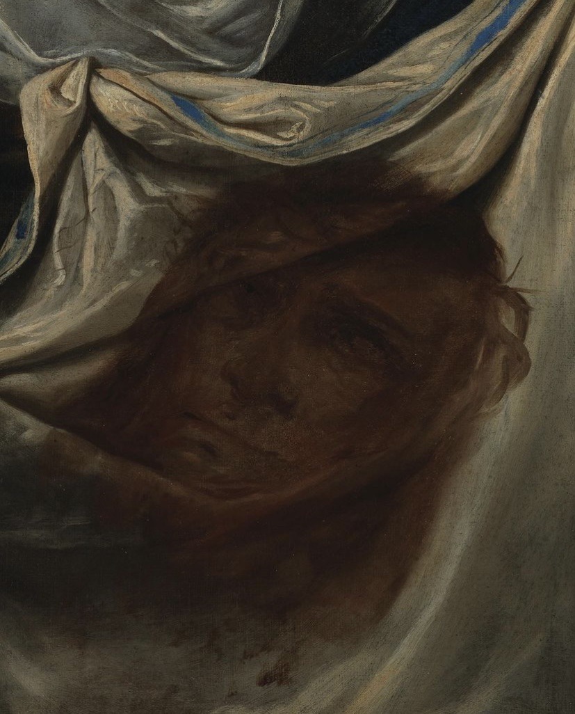 solisolsoli's tweet image. Saint Veronica, 1652-53, by Mattia Preti