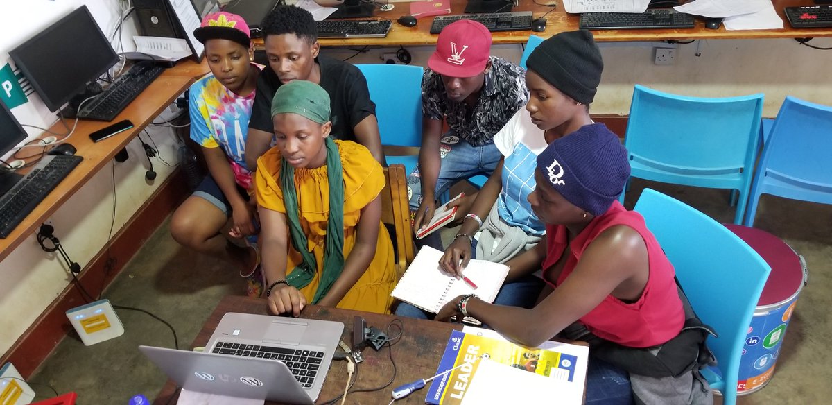 ITClubUg's tweet photo. Data can be expensive when studying online. So, what we do, we collect funds as a group and load our @mtnug wakanet with freedom bundles then use one laptop for our virtual lessons with @wmjackson https://t.co/fi9uxN6XWm