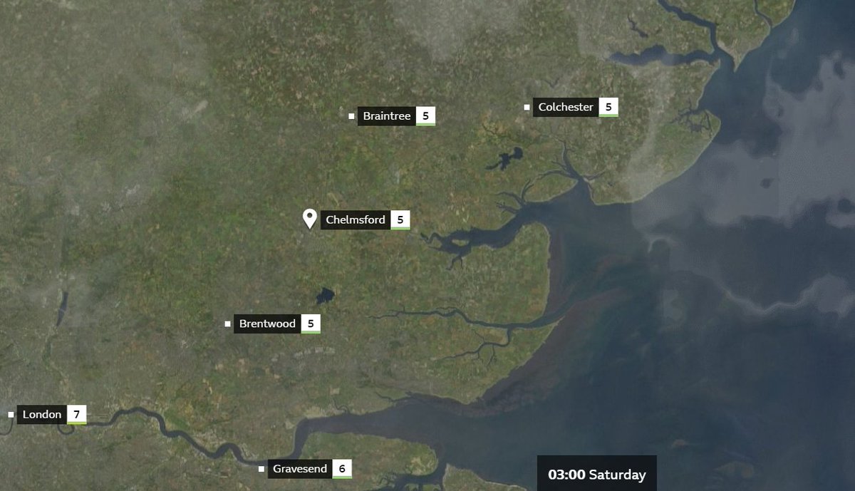 BBC Essex on Twitter "Weather Some cloud across Essex overnight https