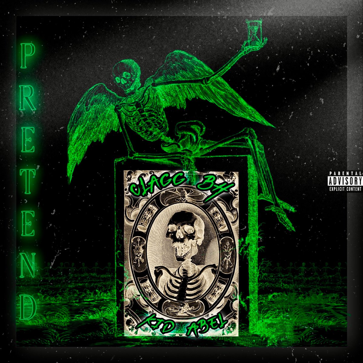 KidAbelOfficial's tweet photo. ‘PRETEND’ out now. 👹💚 https://t.co/EzNaJWVXX1